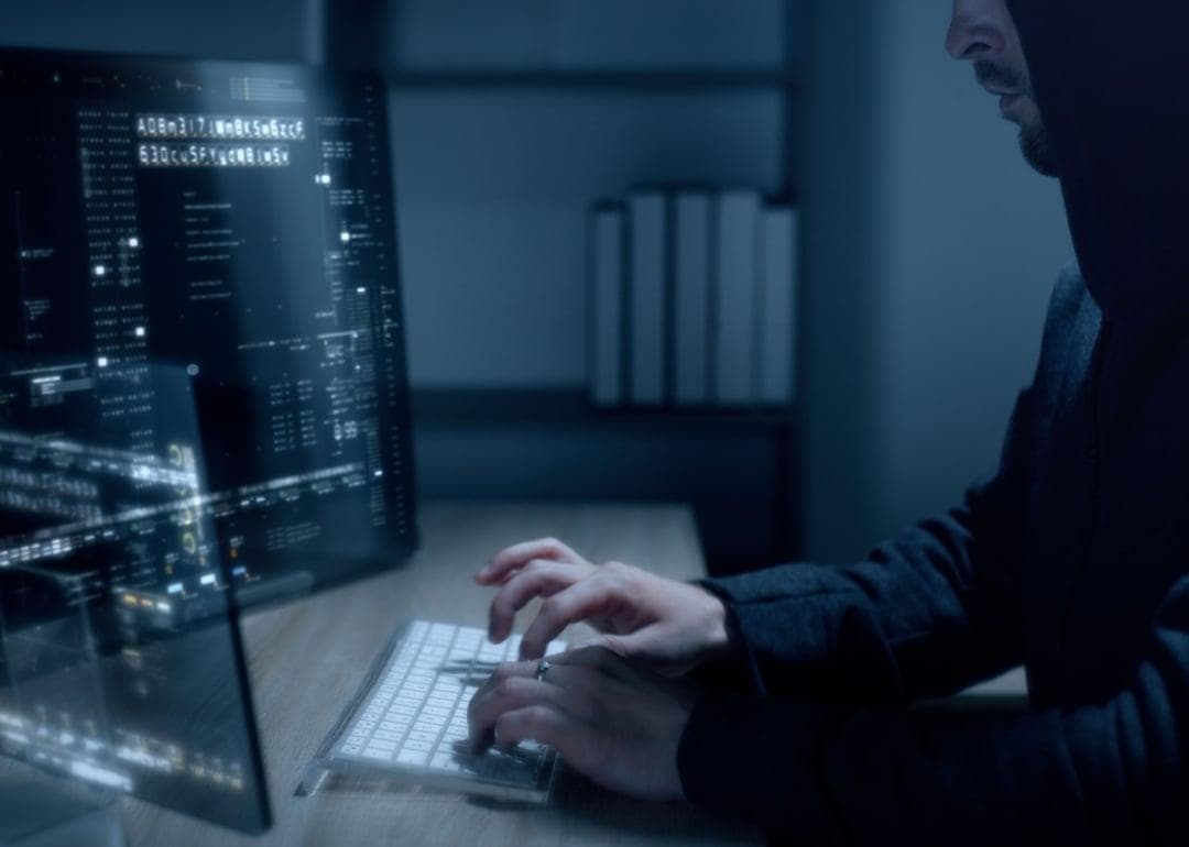 hacker stealing crypto currency