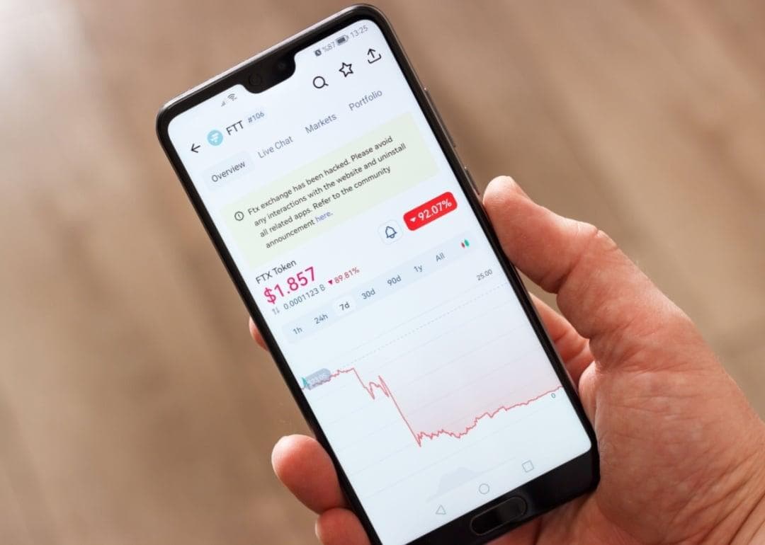 crypto disaster causing portfolio to go down